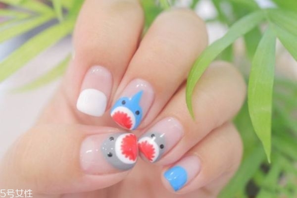 卡通手繪美甲怎么做 動(dòng)物圖案卡通美甲怎么做 卡通手繪美甲怎么做 動(dòng)物圖案卡通美甲怎么做