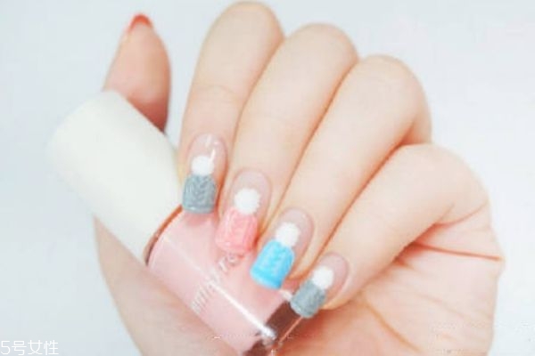撞色豹紋美甲教程 日系美甲教程 撞色豹紋美甲教程 日系美甲教程