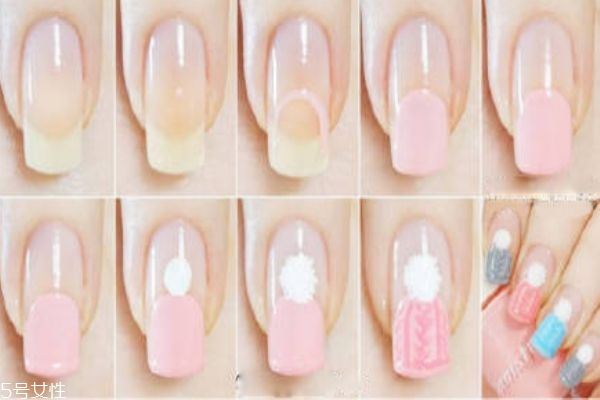 撞色豹紋美甲教程 日系美甲教程 撞色豹紋美甲教程 日系美甲教程