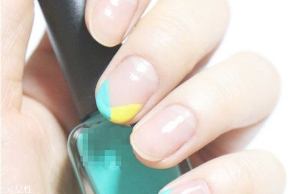 撞色豹紋美甲教程 日系美甲教程 撞色豹紋美甲教程 日系美甲教程