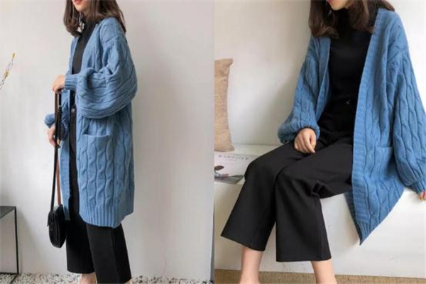 春季針織開衫搭配圖片 顯瘦時(shí)髦有一套 春季針織開衫搭配圖片 顯瘦時(shí)髦有一套