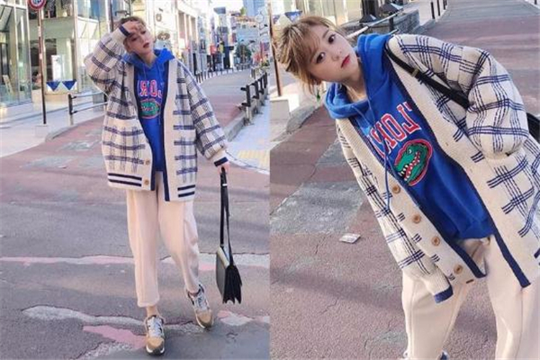 春季針織開衫搭配圖片 顯瘦時(shí)髦有一套 春季針織開衫搭配圖片 顯瘦時(shí)髦有一套