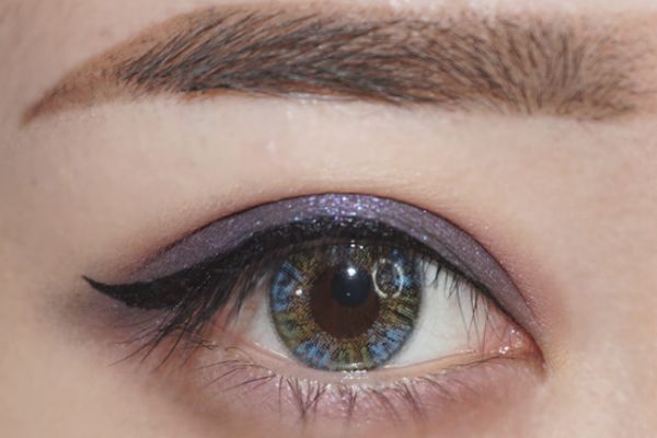 藍紫色眼影畫法 藍紫色日常眼影畫法