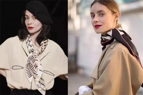 2019年流行的絲巾系法 搭配界的一把好手 2019年流行的絲巾系法 搭配界的一把好手