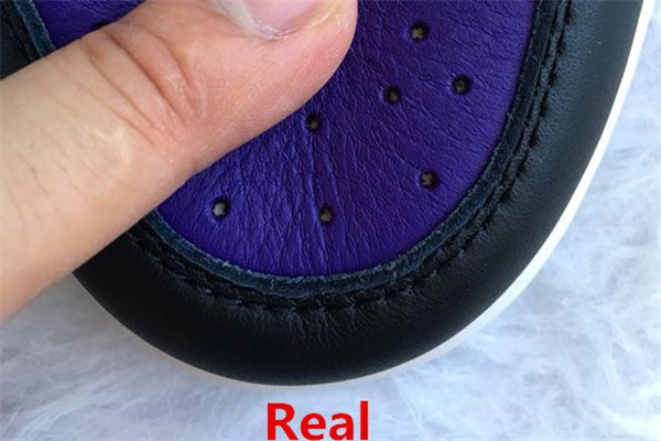 aj1黑紫腳趾真假對比 堅決抵制假貨 aj1黑紫腳趾真假對比 堅決抵制假貨