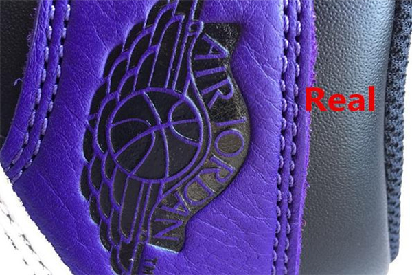 aj1黑紫腳趾真假對比 堅決抵制假貨 aj1黑紫腳趾真假對比 堅決抵制假貨