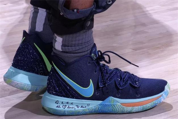 耐克歐文5 ufo配色開箱測(cè)評(píng) 歐文5ufo實(shí)物上腳圖 耐克歐文5 ufo配色開箱測(cè)評(píng) 歐文5ufo實(shí)物上腳圖