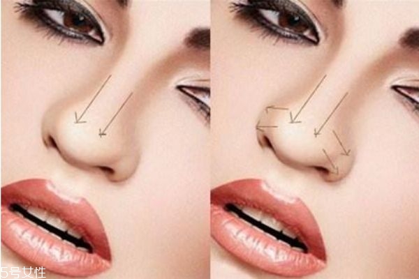 鼻子大鼻翼寬怎么化妝 教你大鼻怎么化妝 鼻子大鼻翼寬怎么化妝 教你大鼻怎么化妝