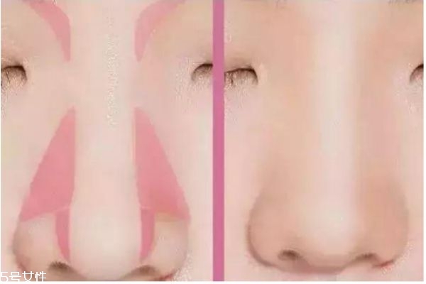 鼻子塌怎么化妝 塌鼻子化妝技巧 鼻子塌怎么化妝 塌鼻子化妝技巧