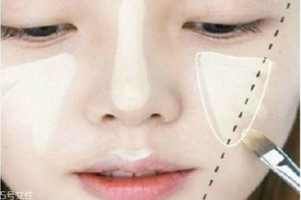 圓臉修容粉的用法圖解 關于修容的小tips 圓臉修容粉的用法圖解 關于修容的小tips