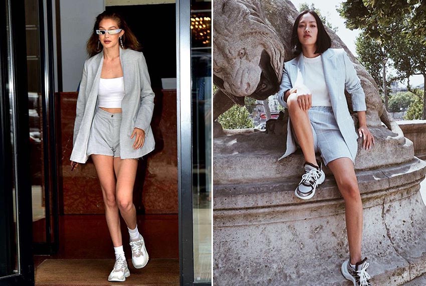 短褲西裝套裝女夏裝 上班穿時髦又涼爽