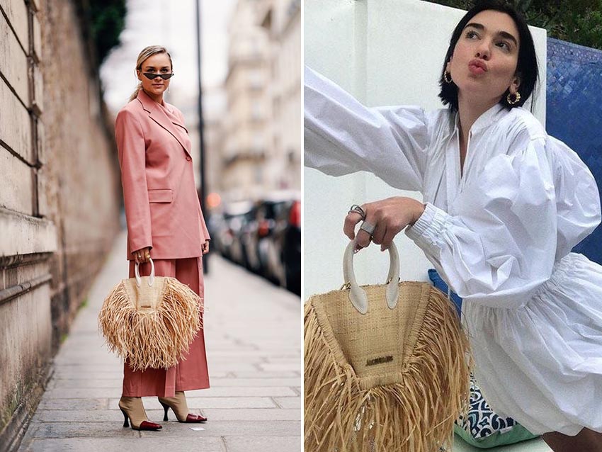 草編包搭配什么衣服 夏天少了草編包就不完整 草編包搭配什么衣服 夏天少了草編包就不完整