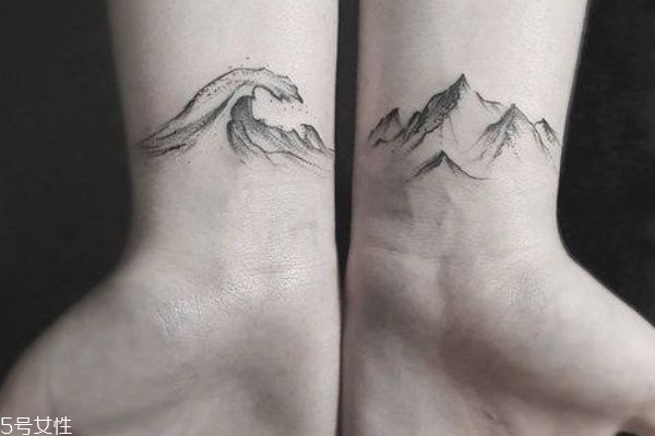情侶紋什么圖案好 情侶紋身手腕小圖案 情侶紋什么圖案好 情侶紋身手腕小圖案