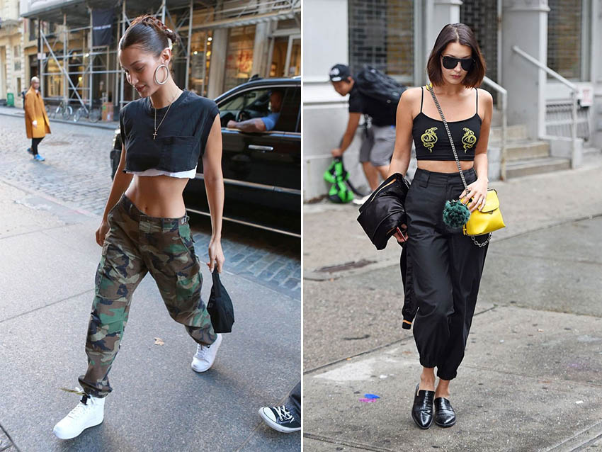 工裝褲女搭配什么上衣 可酷可甜又舒適透氣 工裝褲女搭配什么上衣 可酷可甜又舒適透氣