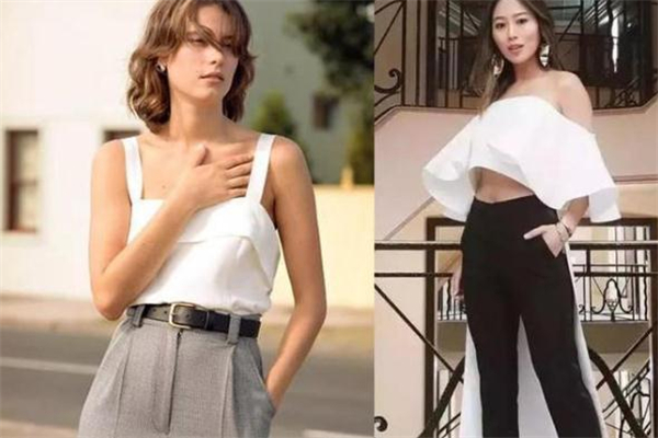 煙管褲上面配什么衣服好看 煙管褲搭配圖片 煙管褲上面配什么衣服好看 煙管褲搭配圖片