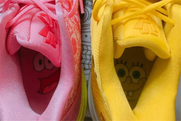 耐克歐文5海綿寶寶開箱測評 kyrie5海綿寶寶派大星實(shí)物