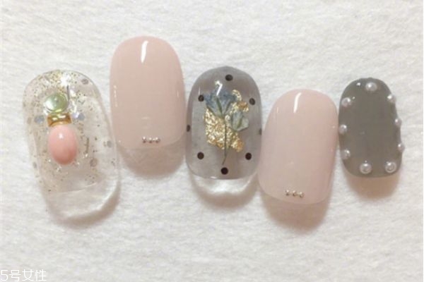 適合夏天的美甲 日系春夏美甲圖片