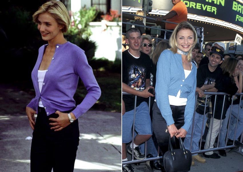 針織外套換個穿法，搭出秋裝新鮮感