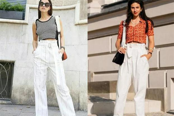 短上衣配什么褲子顯高 短款上衣顯高穿搭技巧 短上衣配什么褲子顯高 短款上衣顯高穿搭技巧