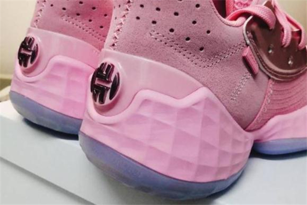 阿迪達(dá)斯哈登4代粉色開箱測評 哈登4騷粉色發(fā)售時間