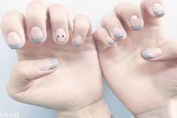 美甲笑臉圖案怎么畫 笑臉美甲圖片 美甲笑臉圖案怎么畫 笑臉美甲圖片