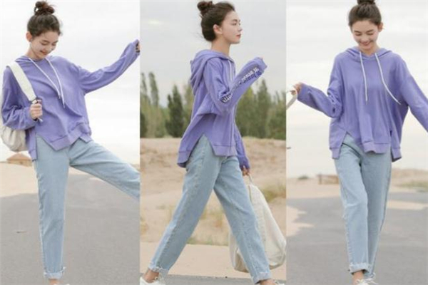 紫色衛(wèi)衣配什么褲子好看 紫色衛(wèi)衣搭配褲子圖片 紫色衛(wèi)衣配什么褲子好看 紫色衛(wèi)衣搭配褲子圖片