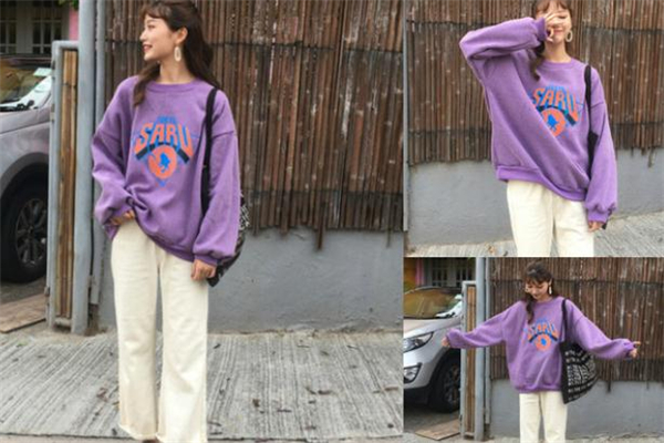 紫色衛(wèi)衣配什么褲子好看 紫色衛(wèi)衣搭配褲子圖片 紫色衛(wèi)衣配什么褲子好看 紫色衛(wèi)衣搭配褲子圖片