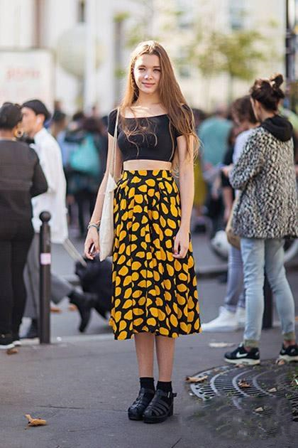 高腰裙配什么上衣好看 改變腰身的比例 高腰裙配什么上衣好看 改變腰身的比例