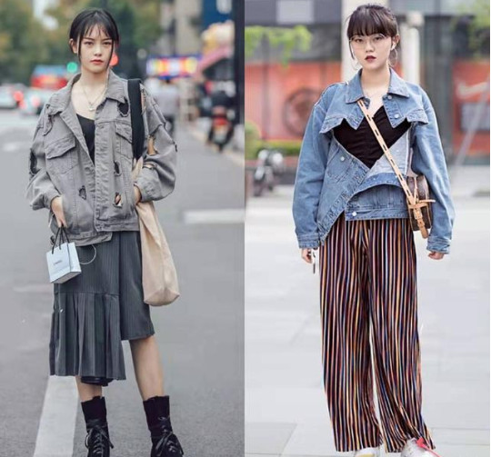 牛仔外套配什么褲子 女生穿牛仔外套配什么褲子好看 牛仔外套配什么褲子 女生穿牛仔外套配什么褲子好看