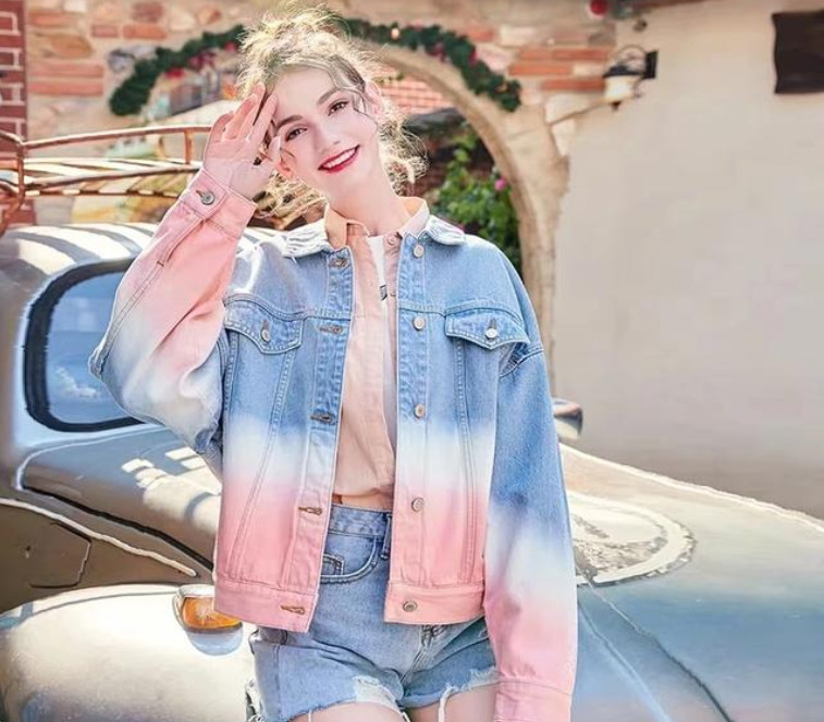 牛仔外套搭配圖片女 女生牛仔外套搭配圖片欣賞 牛仔外套搭配圖片女 女生牛仔外套搭配圖片欣賞