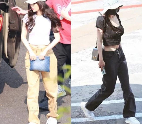 女明星牛仔褲搭配圖片欣賞 女明星牛仔褲搭配圖片欣賞