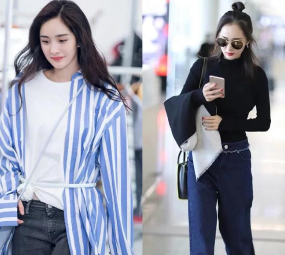 女明星牛仔褲搭配圖片欣賞 女明星牛仔褲搭配圖片欣賞