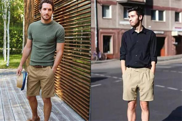 男生穿什么顏色短褲好看 夏日男生短褲穿搭圖片 男生穿什么顏色短褲好看 夏日男生短褲穿搭圖片