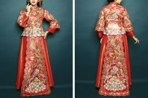 新娘敬酒中式禮服推薦 精致又好看 新娘敬酒中式禮服推薦 精致又好看