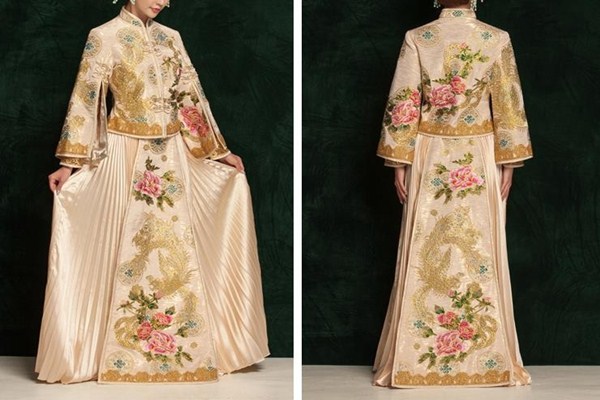 新娘敬酒中式禮服推薦 精致又好看 新娘敬酒中式禮服推薦 精致又好看