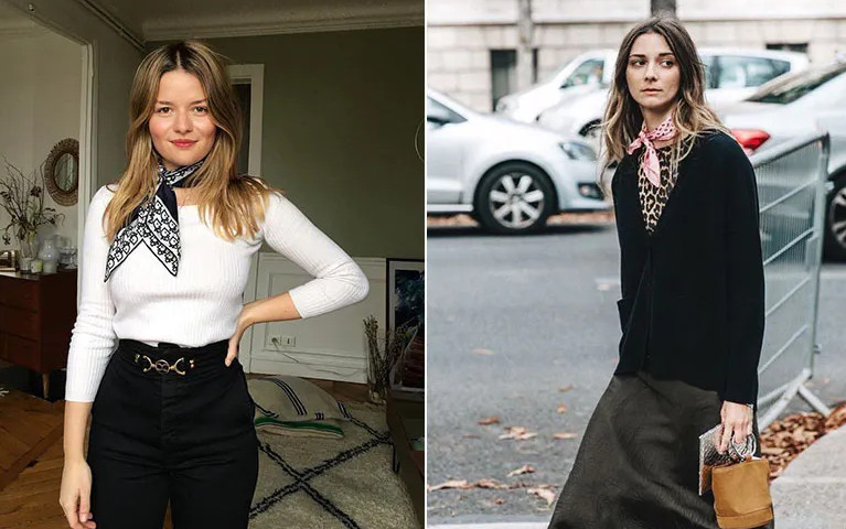 小方巾怎么綁 3種綁法變飾品 小方巾怎么綁 3種綁法變飾品