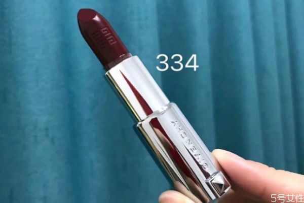 紀(jì)梵希334是什么顏色 紀(jì)梵希334號口紅試色 紀(jì)梵希334是什么顏色 紀(jì)梵希334號口紅試色