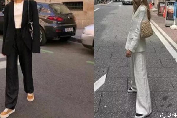 拖地褲配什么上衣外套 拖地褲搭配什么外套 拖地褲配什么上衣外套 拖地褲搭配什么外套