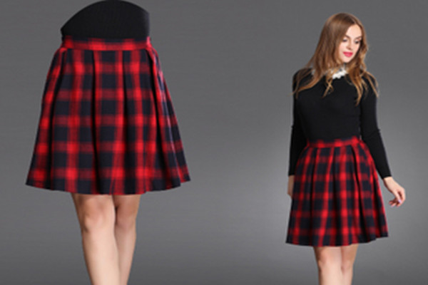 紅色格子短裙怎么搭配上衣 紅色格子短裙搭配什么上衣 紅色格子短裙怎么搭配上衣 紅色格子短裙搭配什么上衣