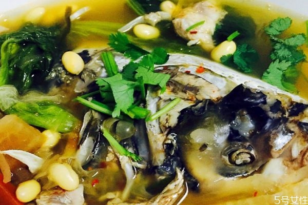 酸菜魚頭湯怎么做好吃 酸菜魚頭湯的美味做法 酸菜魚頭湯怎么做好吃 酸菜魚頭湯的美味做法