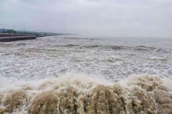 3人觀潮剛被勸離潮水涌來 觀潮什么時(shí)候最好 3人觀潮剛被勸離潮水涌來 觀潮什么時(shí)候最好